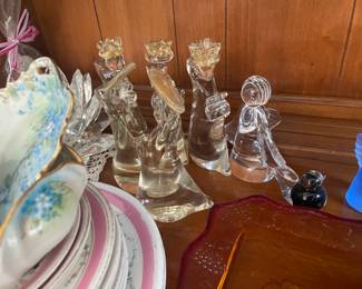 . . . glass nativity