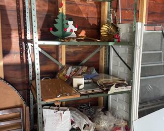 . . . storage shelf and treasures