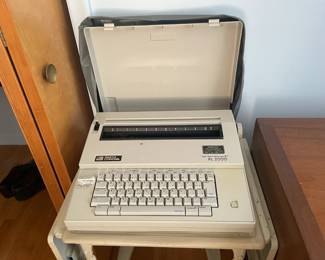 . . . old electric typewriter