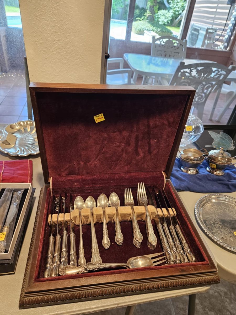 Sterling flatware