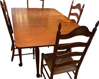 Cherry dining table