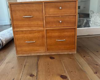 Handmade in Massachusetts by
Michael Charles cabinet makers
Matching shelves and desk available - size of this items is: 33x24x28 high