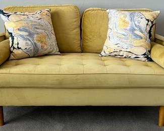 Gold Tufted Loveseat (we have 2!)