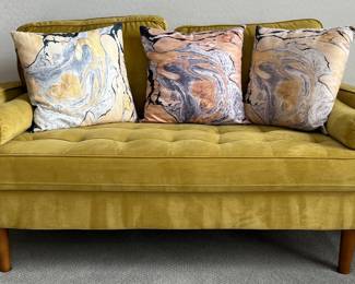 Gold Tufted Loveseat (we have 2!)
