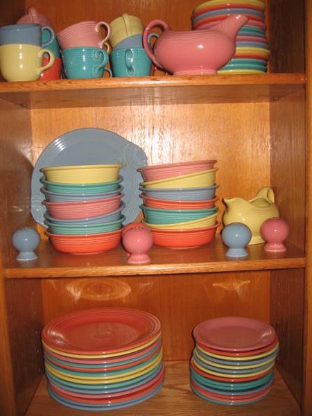  Fiesta Ware in many colors!