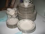 This china looks in 'like new' condition...Likely there are 12 + place settings w/serving pieces...we keep finding more & more pieces!!! Lovely