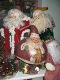 Many vintage Santas to choose from...some are pictured here.