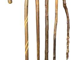6 Antique Walking Stick Canes
