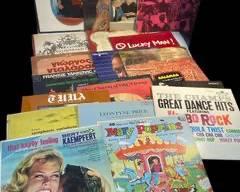 20 Assorted Foreign, Classical, etc Record Collection - Mary Poppins, Colin Davis, Eddie Kendricks, Frankie Yankovic, Salomao, Bert Kaempfert, Leontyne Price, Tuna, the Charm of Old Vienna, etc
