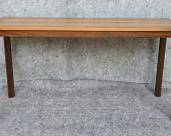 Vejle Stole Auto-Fabrik Made in Denmark Mid Century Modern MCM Console Table Teak

