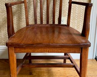 Vintage Oak Armchair