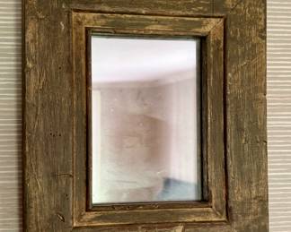Small Reclaimed Wood Mirror