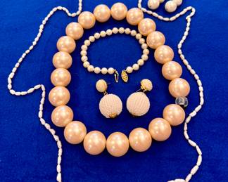 Faux Pearl Fashion Jewelry