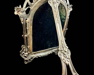 Back of Tiffany Trifold Mirror