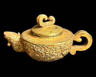 Tang Dynasty Gold over Jade
