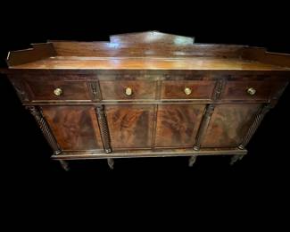 Empire Mahogany Sideboard