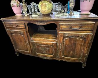 Antique Country French Sideboard