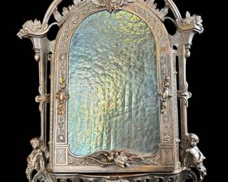 Tiffany Tri Fold Mirror