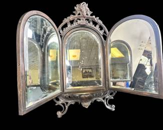 Tiffany Tri Fold Mirror