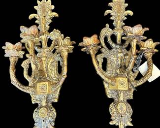 Bronze Sconces