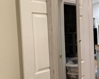 Locking, over the door Jewelry cabinet 