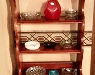 SMALL OPEN CURIO.  TODAY $45.00.