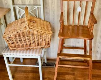 HIGH CHAIR $17.00 TODAY.  