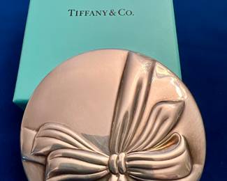 Tiffany & Co. Sterling Compact Mirror