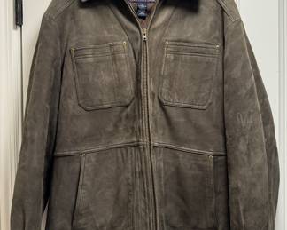 Duluth Leather Coat (size Large)