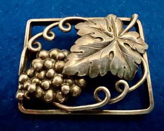 Vintage Sterling Silver Pin (Denmark)