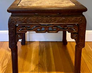 Chinese Marble Top Table