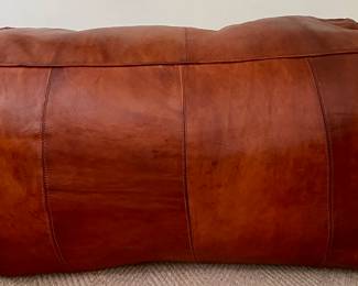 Boston Interiors Leather Ottoman