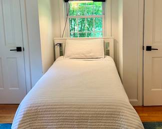 Twin Bed (mattress & boxspring not included)