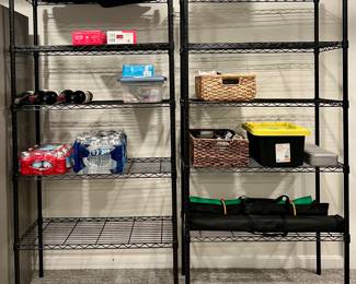 (2) Storage Shelves