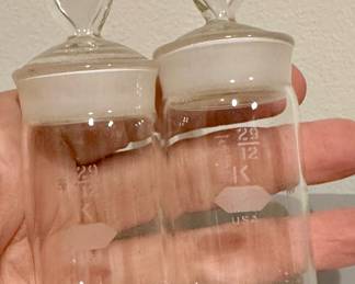 (2) Small Weighing Bottles