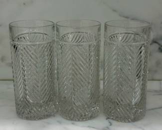 Cut Crystal Glasses
