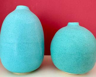 Art Pottery Vases, Signed