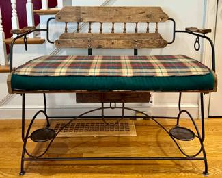 Antique Sleigh Bench