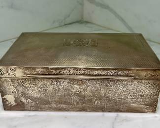 Sterling Silver Storage Box