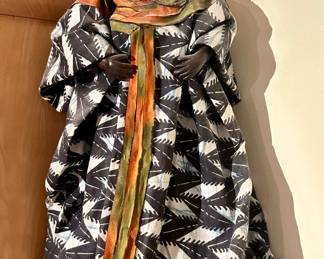 Carved Senegalese Doll