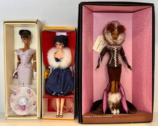 Sunday Best Barbie, Gay Parisienne Barbie & Treasures of the Nile Barbie