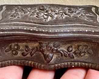 Velvet Lined Trinket Box