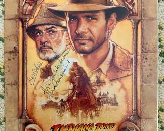 Autographed Harrison Ford Movie Flyer
