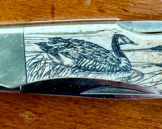 Scrimshaw Knife