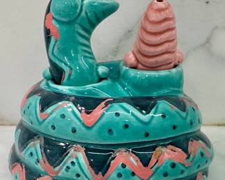 Vintage Nodder Vandor Rattlesnake Salt & Pepper Shaker