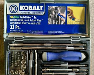 Kobalt Ratchet Driver Set
