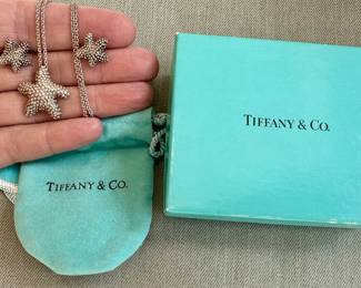 Tiffany & Co. Starfish Earrings & Necklace
