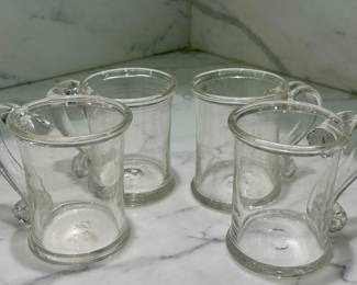 (4) Simon Pearce Windsor Tankards