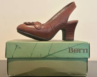 Miniature Vintage Sample Born Shoe