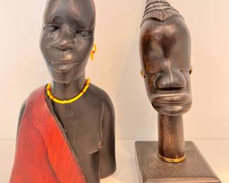 Carved African Figures
